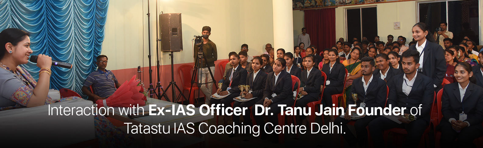 Interaction with Ex-IAS Officer Dr. Tanu Jain